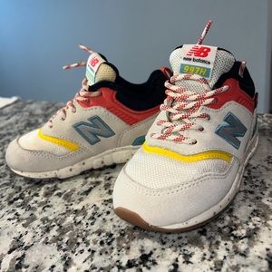 New Balance 997H Athletic Shoe - Little Kid - White / Multicolor
